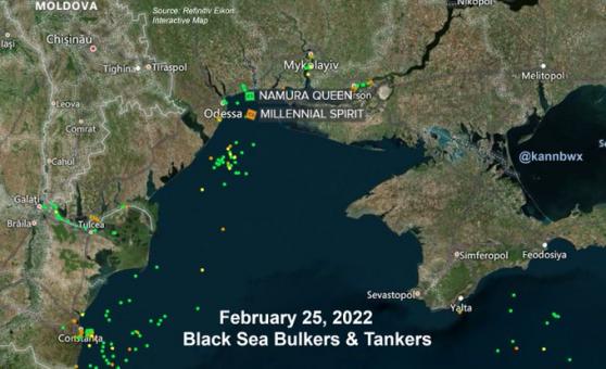 船只接连遇袭！黑海成高危地带 俄乌战事下全球贸易最揪心一幕浮现？