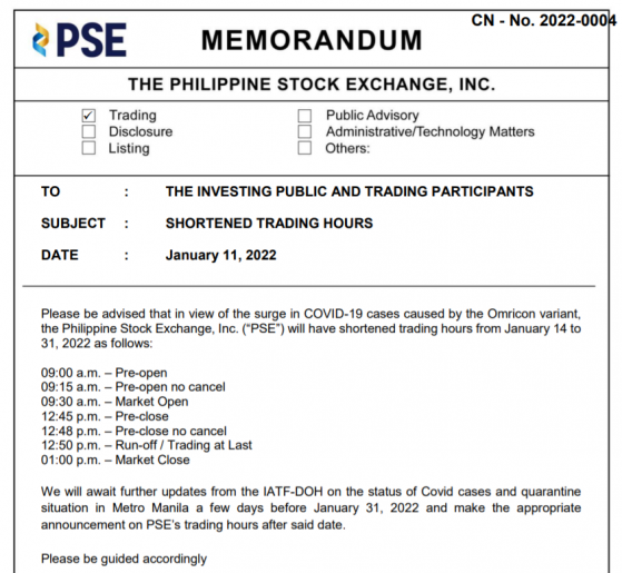 菲律宾交易所宣布缩短交易时间 该国新冠检测阳性率接近50%